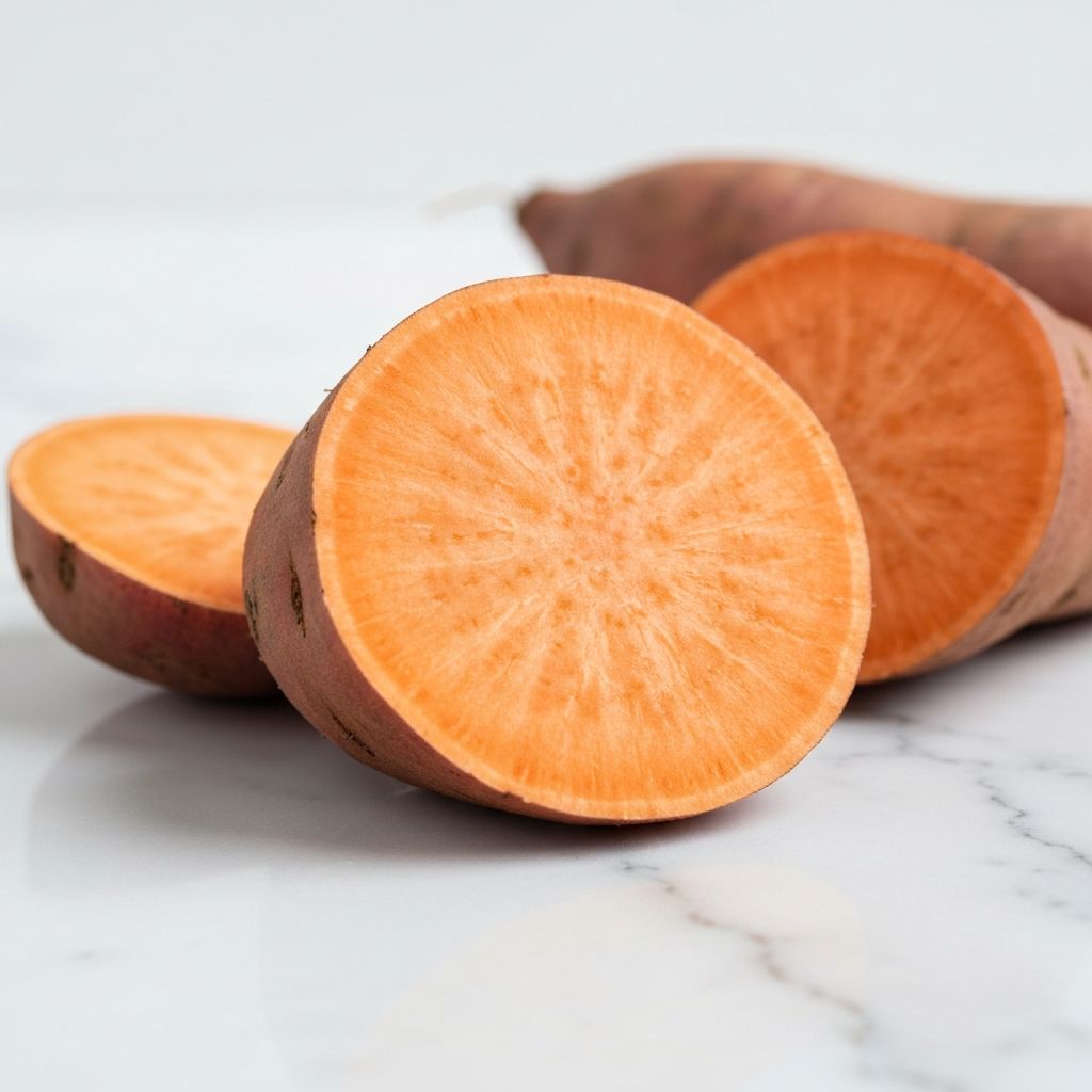 Süßkartoffeln - reich an Beta-Carotin und Kalium